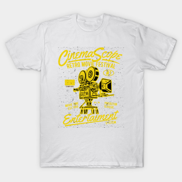 Cinema Scope Entertainment System T-Shirt-TOZ